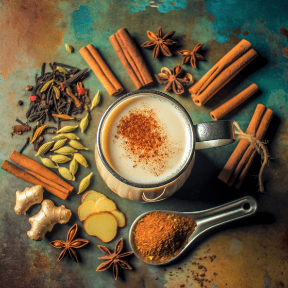 Chai thee recept met melk