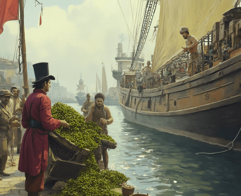 Thee tijdens de industriële revolutie