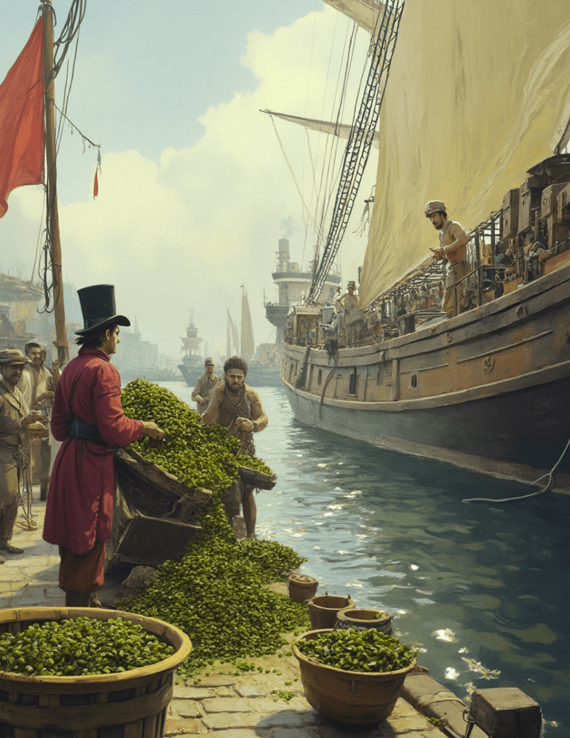 Thee tijdens de industriële revolutie